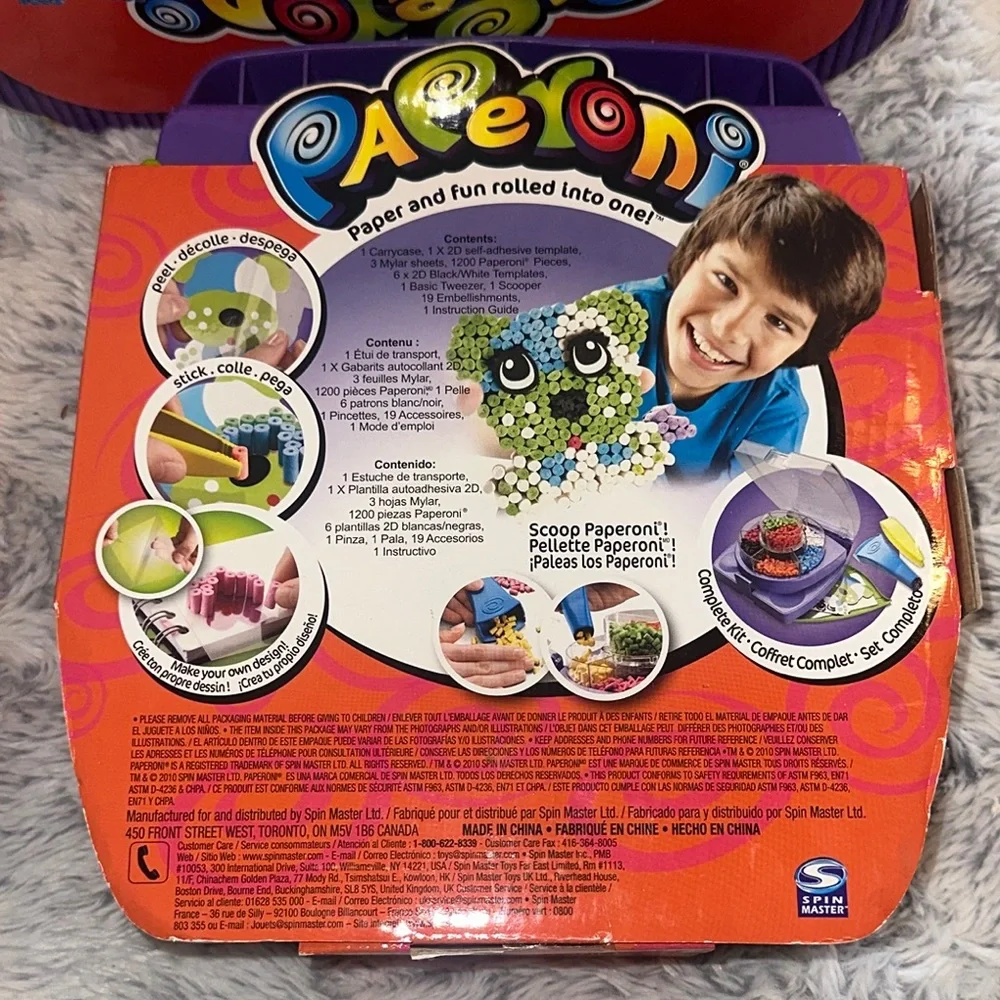 PAPERONI Deluxe Studio Building Set Craft Magic Movin’ Pets Refill Carrying Case